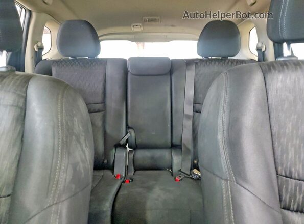 KNMAT2MT0JP540503 2018 NISSAN ROGUE Silver Widok tylnych siedzeń