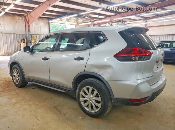 KNMAT2MT0JP540503 2018 NISSAN ROGUE Silver Tył lewy
