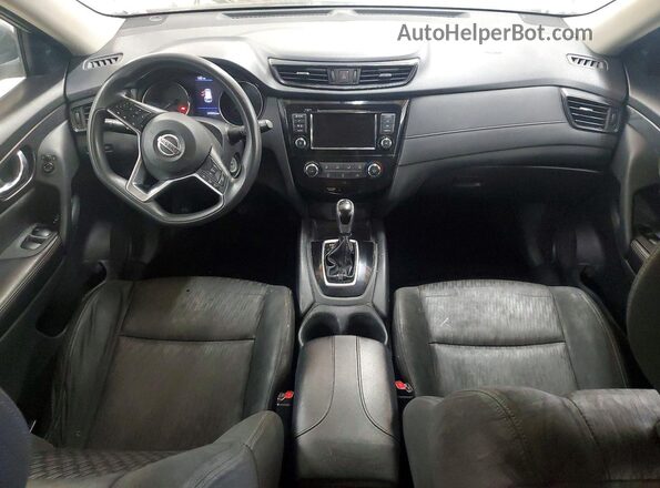 KNMAT2MT0JP540503 2018 NISSAN ROGUE Silver Widok deski rozdzielczej