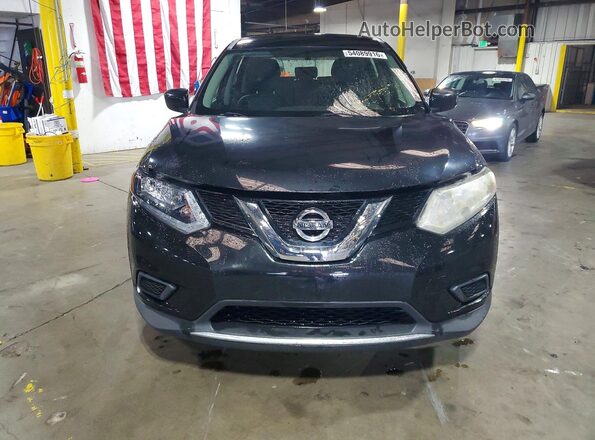 KNMAT2MT1GP596846 2016 NISSAN ROGUE Черный Вид спереди