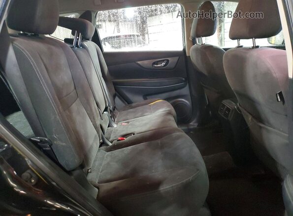 KNMAT2MT1GP596846 2016 NISSAN ROGUE Черный Вид задних сидений