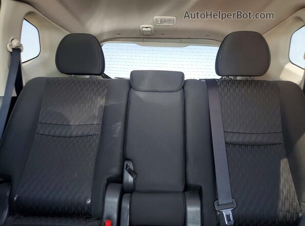 KNMAT2MT1LP520411 2020 NISSAN ROGUE White Widok tylnych siedzeń