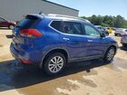 2017 Nissan Rogue Sv Blue vin: KNMAT2MT2HP609105
