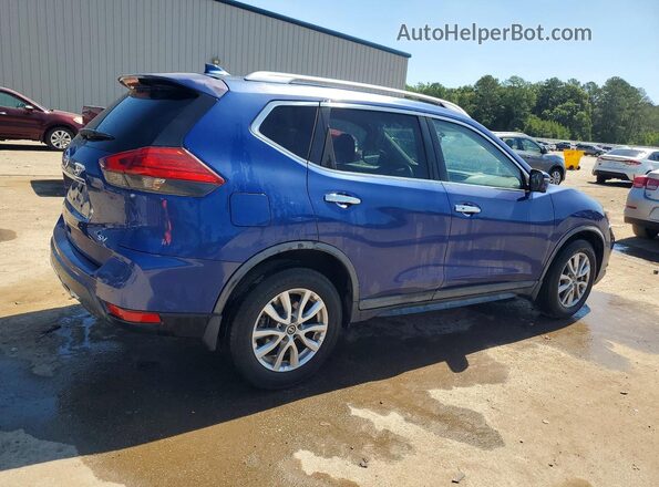 KNMAT2MT2HP609105 2017 NISSAN ROGUE Blue უკანა მარჯვენა