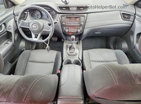 KNMAT2MT2JP514744 2018 NISSAN ROGUE Black Vista del salpicadero