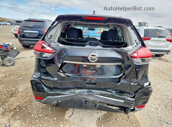 KNMAT2MT2JP514744 2018 NISSAN ROGUE Black Vista trasera