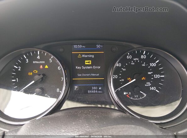 KNMAT2MT2KP554744 2019 NISSAN ROGUE Gray Հետևի նստատեղերի տեսք