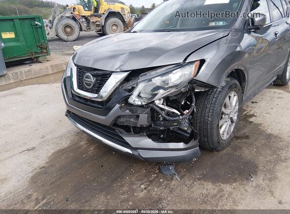 KNMAT2MT2KP554744 2019 NISSAN ROGUE Gray Դիմացի տեսք