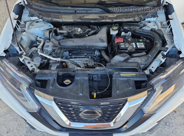 KNMAT2MT2LP527397 2020 NISSAN ROGUE White ძრავის განყოფილების ხედი