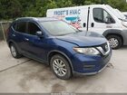 2017 Nissan Rogue Sv Blue vin: KNMAT2MT3HP511457