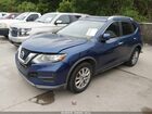2017 Nissan Rogue Sv Blue vin: KNMAT2MT3HP511457