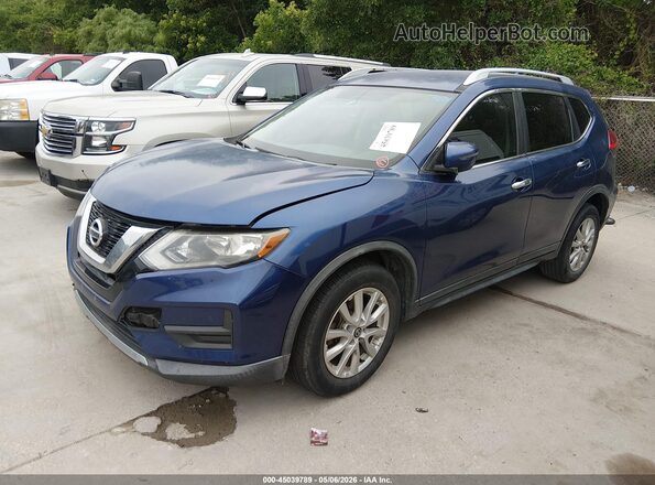 KNMAT2MT3HP511457 2017 NISSAN ROGUE Blue Vista tres cuartos delantera izquierda