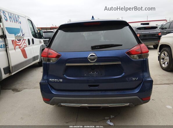 KNMAT2MT3HP511457 2017 NISSAN ROGUE Blue 