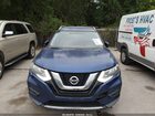 2017 Nissan Rogue Sv Blue vin: KNMAT2MT3HP511457