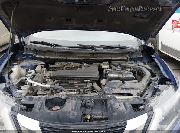 KNMAT2MT3HP511457 2017 NISSAN ROGUE Blue Vista trasera