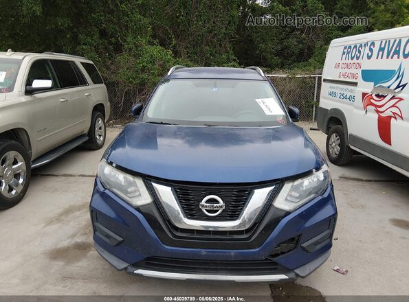 KNMAT2MT3HP511457 2017 NISSAN ROGUE Blue Vista del cuadro de instrumentos