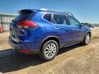 2017 Nissan Rogue Sv Blue vin: KNMAT2MT3HP540179
