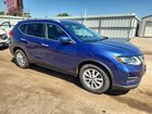 2017 Nissan Rogue Sv Blue vin: KNMAT2MT3HP540179