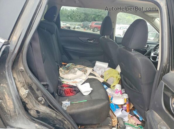 KNMAT2MT3LP504887 2020 NISSAN ROGUE Черный Вид задней части салона