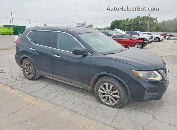 KNMAT2MT3LP504887 2020 NISSAN ROGUE Черный Передняя правая четверть