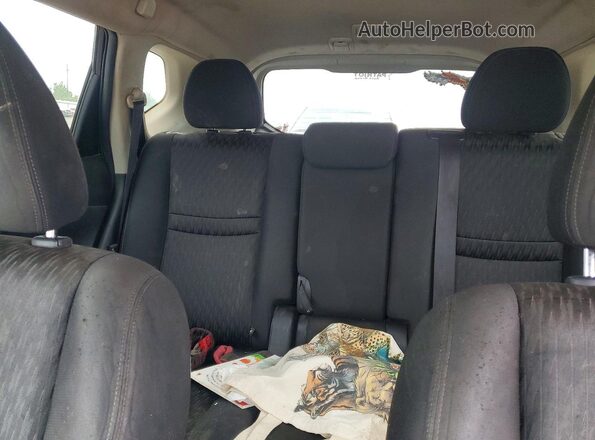 KNMAT2MT3LP504887 2020 NISSAN ROGUE Черный Вид задних сидений