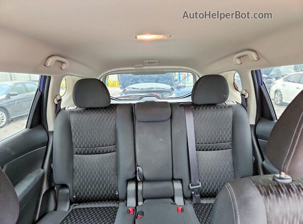 KNMAT2MT3LP543298 2020 NISSAN ROGUE Blue უკანა სავარძლების ხედი