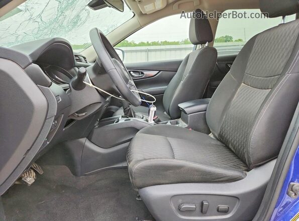 KNMAT2MT3LP543298 2020 NISSAN ROGUE Blue წინა სალონის ხედი
