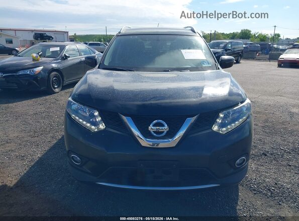 KNMAT2MT4GP734475 2016 NISSAN ROGUE Черный Вид спереди
