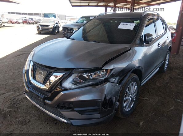 KNMAT2MT4HP587012 2017 NISSAN ROGUE Gray Вид спереду