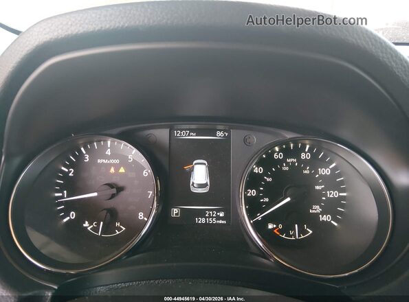 KNMAT2MT4HP587012 2017 NISSAN ROGUE Gray Вид задніх сидінь
