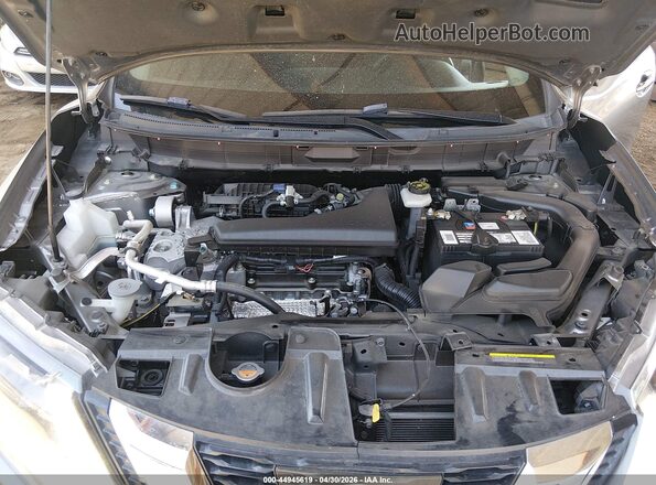 KNMAT2MT4HP587012 2017 NISSAN ROGUE Gray Вид ззаду