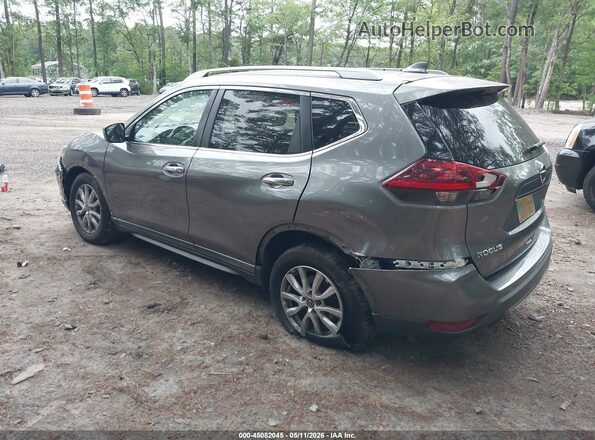 KNMAT2MT4JP568658 2018 NISSAN ROGUE Серый Задняя левая четверть