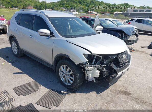 KNMAT2MT4JP572841 2018 NISSAN ROGUE Серебряный Задняя правая четверть