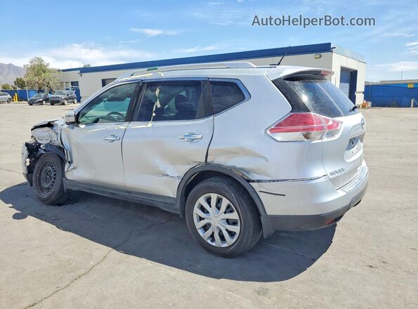 KNMAT2MT5GP615401 2016 NISSAN ROGUE Silver Trasero izquierdo