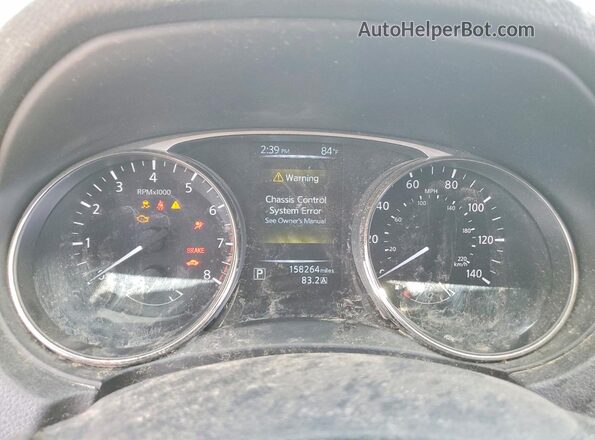 KNMAT2MT5GP615401 2016 NISSAN ROGUE Silver Vista del cuadro de instrumentos