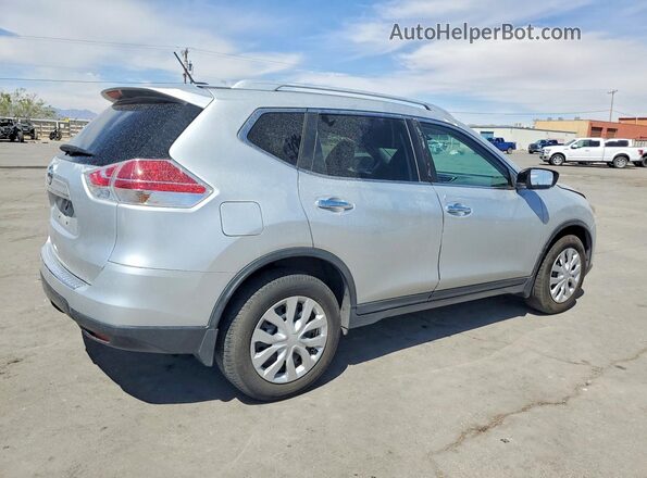 KNMAT2MT5GP615401 2016 NISSAN ROGUE Silver Trasero derecho