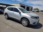 2016 Nissan Rogue S Silver vin: KNMAT2MT5GP615401