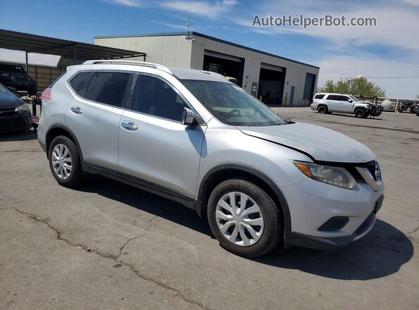 KNMAT2MT5GP615401 2016 NISSAN ROGUE Silver Delantero derecho