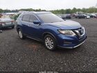 2017 Nissan Rogue Sv Blue vin: KNMAT2MT5HP527787