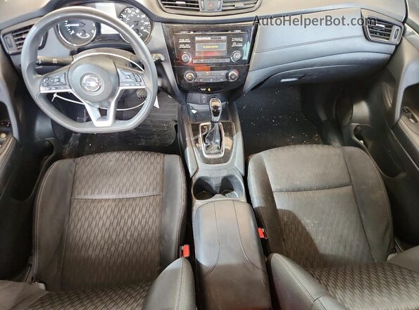 KNMAT2MT5HP544301 2017 NISSAN ROGUE Белый Вид панели приборов