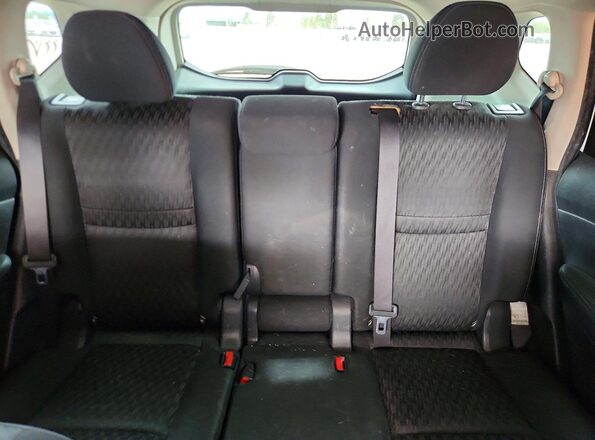 KNMAT2MT5HP544301 2017 NISSAN ROGUE Белый Вид задних сидений