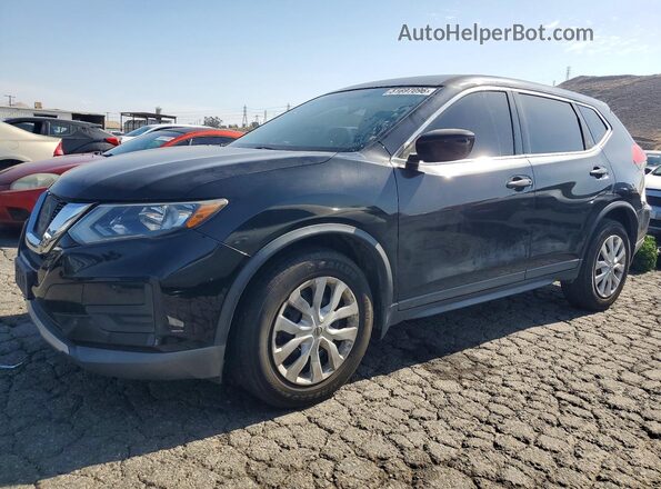KNMAT2MT5HP571319 2017 NISSAN ROGUE Черный Передняя левая четверть