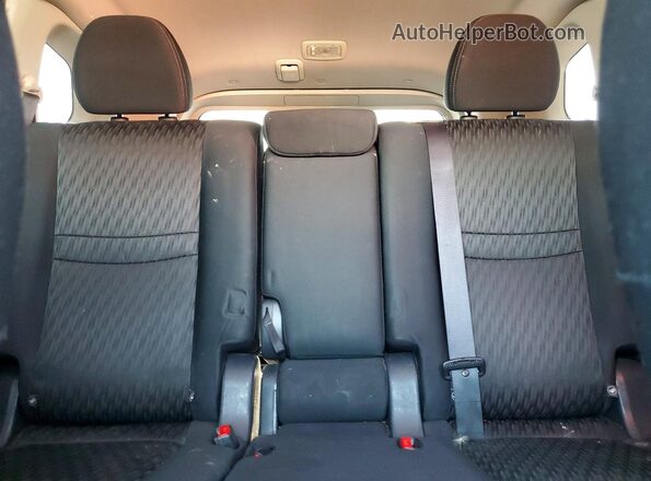 KNMAT2MT5HP571319 2017 NISSAN ROGUE Черный Вид задних сидений