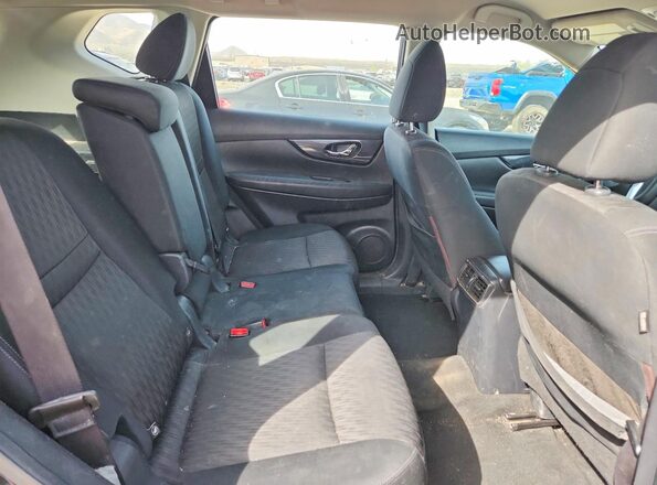 KNMAT2MT5JP535636 2018 NISSAN ROGUE Black Widok tylnych siedzeń
