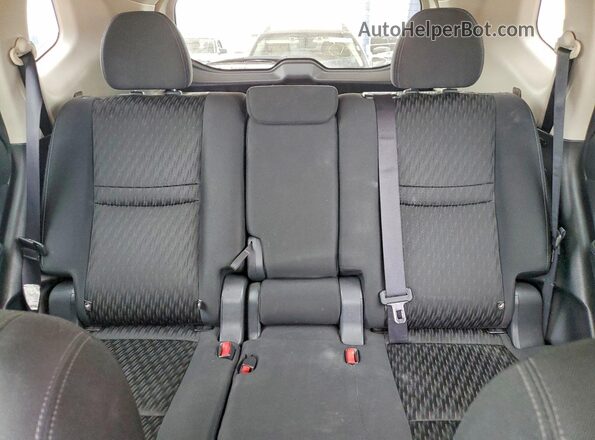 KNMAT2MT5KP557850 2019 NISSAN ROGUE Gray Widok tylnych siedzeń