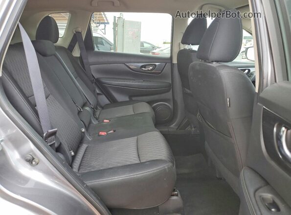 KNMAT2MT5KP557850 2019 NISSAN ROGUE Gray Widok wnętrza z tyłu