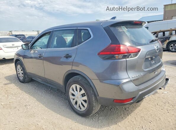 KNMAT2MT6HP505653 2017 NISSAN ROGUE Серый Задняя левая четверть