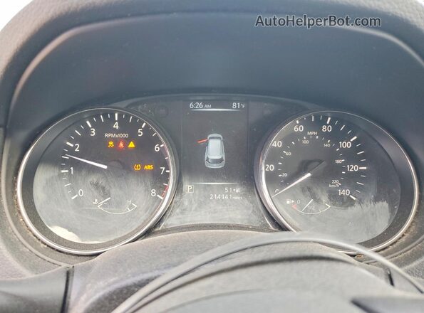 KNMAT2MT6HP505653 2017 NISSAN ROGUE Серый Вид щитка приборов