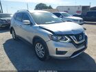 2017 Nissan Rogue Sv Silver vin: KNMAT2MT6HP538460
