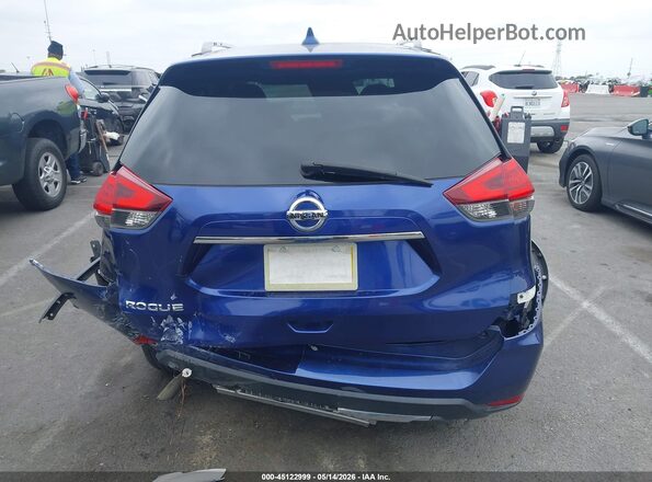 KNMAT2MT6HP592941 2017 NISSAN ROGUE Blue 
